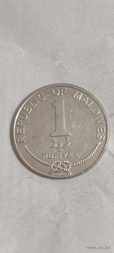 Мальдивы 1 руфия 2012