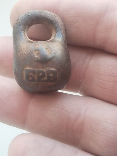 Гирька весовая. Смотрите фото.