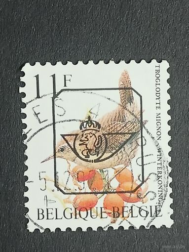 Бельгия 1992. Птицы. Надпечатка