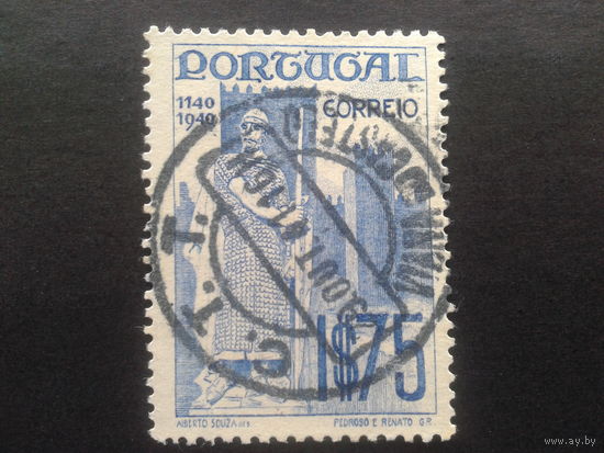 Португалия, 1940. Статуя короля Альфонсо. Mi- 3,0 евро гаш.