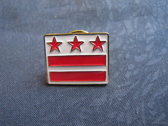 Флаг Федерального округа Колумбия (г.Вашингтон). Фрачник с цанговым креплением