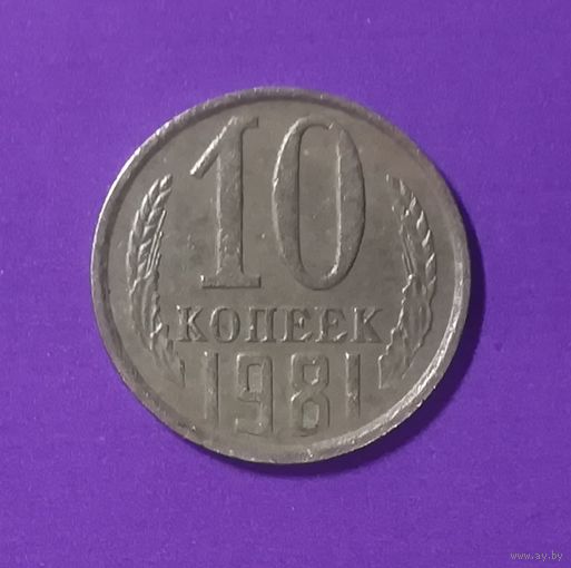 10 копеек 1981 г