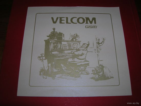 С Новым годом Беларусь Velcome GSM Дед Мороз двойная чистая