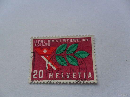 Швейцария 1966г