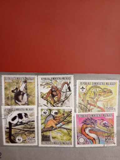 Фауна на почтовых марках