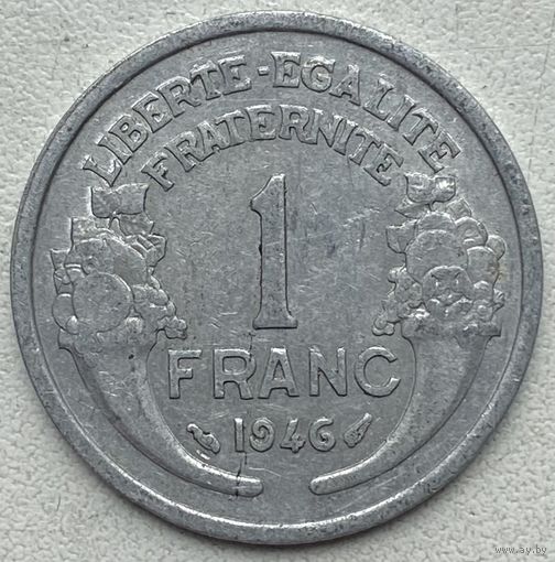 Франция 1 франк 1946 г.