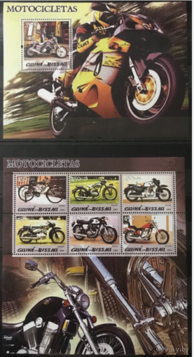 Гвинея-Бисау 2005 Мотоциклы BL+KB   MNH