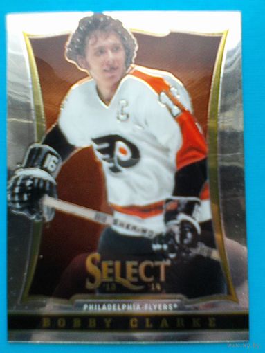 Бобби КЛАРК - "Филадельфия Флайерз" - Карточка - "PANINI SELECT HOCKEY" - Сезон 2013/14 года.