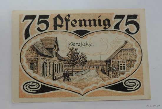75 пфеннигов 1921 г. (Нотгельды) Германия.