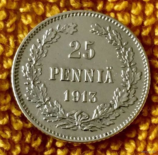 25 pennia 1913 года.