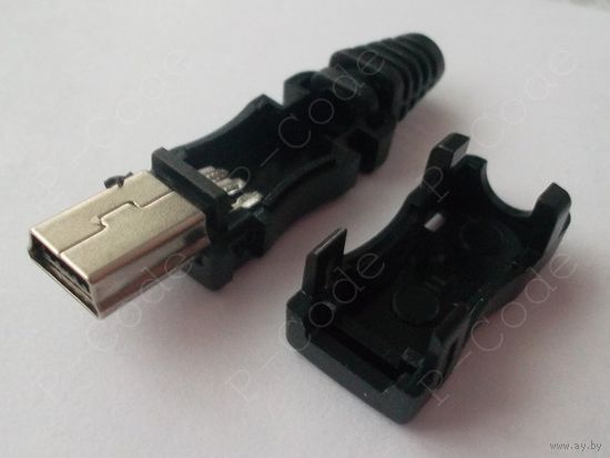 Разъем (штекер) mini USB, разборный