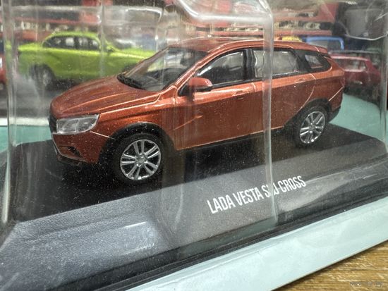 Ваз Лада Веста LADA VESTA SW CROSS Автолегенды Новая Эпоха ДеАгостини DeAgostini 1:43