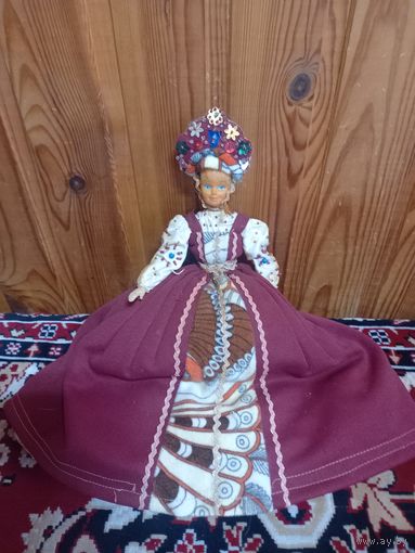 Кукла грелка на чайник самовар СССР
