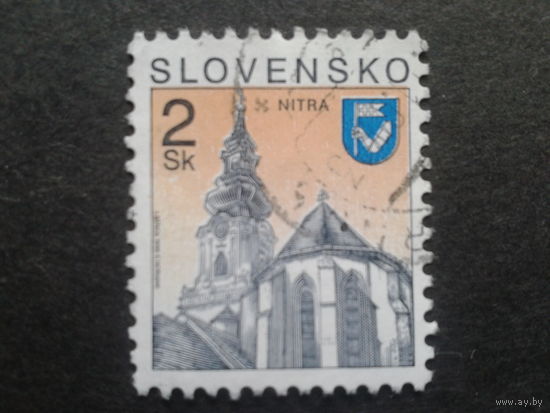 Словакия 1995 герб г. Нитра