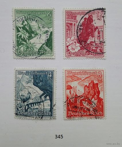 Марки. Германия. Рейх. 1938г.