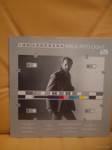 IAN ANDERSON (JETHRO TULL)  "  WALK INTO LIGHT" 1983 LP GERMANY CHRYSALIS  205902 - -NM/NM