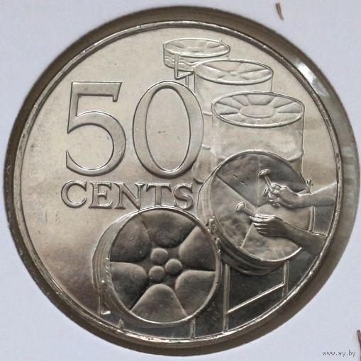 Тринидад и Тобаго 50 центов 2003 год