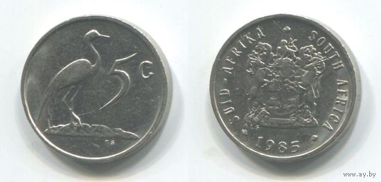 Южная Африка. 5 центов (1985, XF)