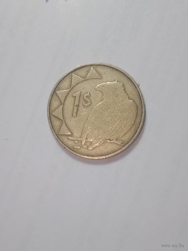 Намибия 1 доллар  1996 года .