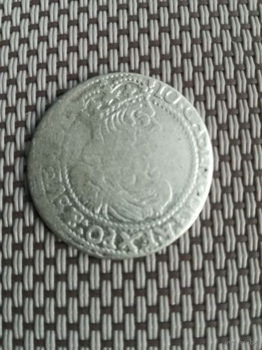 Шесть грошей 1664 года2. AT.