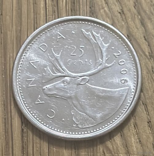 25 Центов Канада 2006 г.