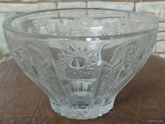 Ваза-конфетница, хрусталь, СССР