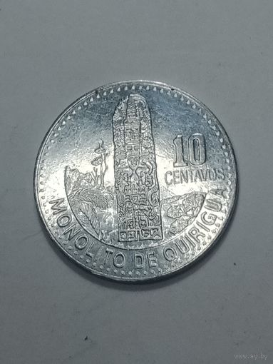 Гватемала 10 сентаво 2014  года .