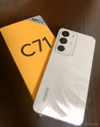 Телефон Realme C71 8GB/128GB RMX5303 межд. Белый. Li-ion 6300 мАч