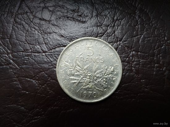 5 франков Франция.