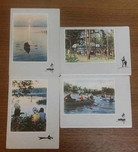 Нарач Мядзельскі раён Нарочь Мядельский район 4 фота 1962 год