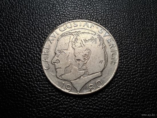 Швеция 1 крона 1980
