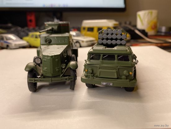 Военные одним лотом. БА-6 1/43