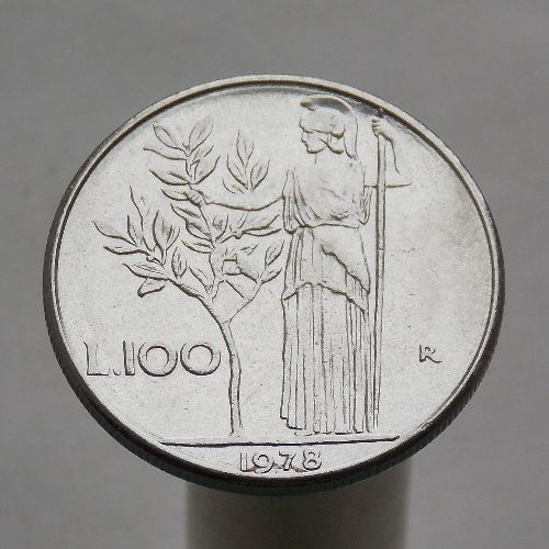 Италия 100 лир 1978
