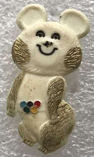 МИШКА ОЛИМПИЙСКИЙ ПЛАСТИК