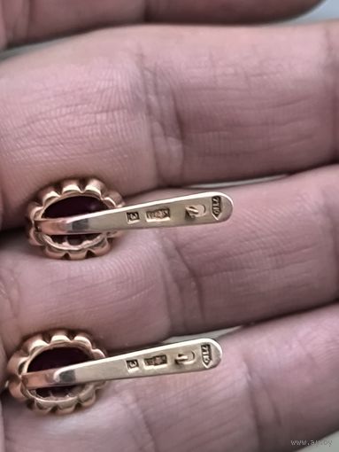 Серьги Au 585