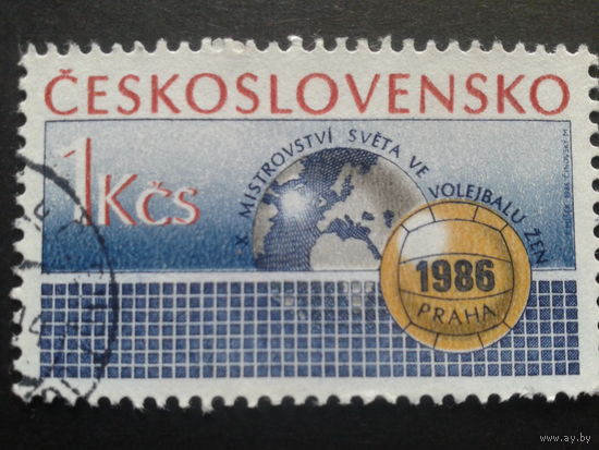 Чехословакия 1986 волейбол