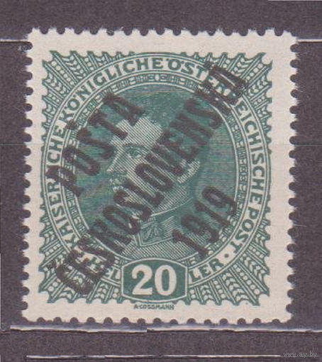 Чехословакия 1919 надпечатка на австрийских марках** //3