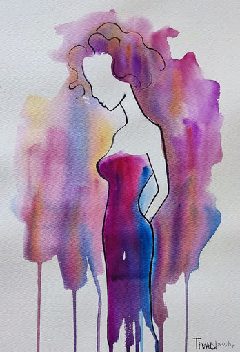 Картина "Силуэт"