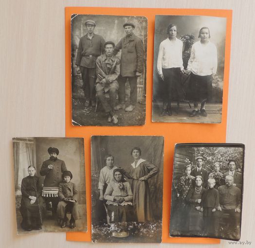 Фото "Семья", Зап. Беларусь, 1920-1930 гг.