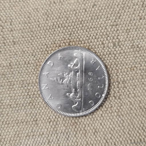 Канада 1 доллар 1968