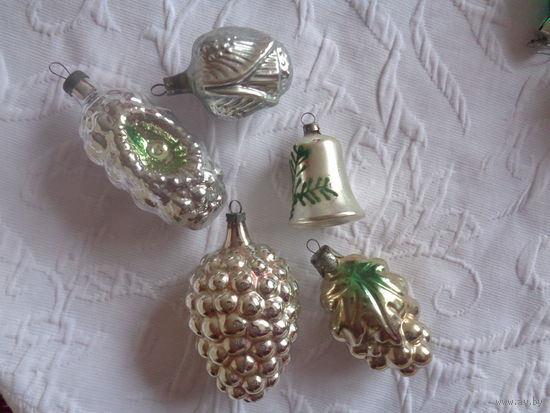 Елочные игрушки . Торги с 1 руб.