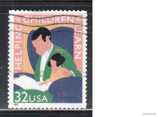 США-1997 (Мих.2805) , гаш., Семья, Дети(одиночка),