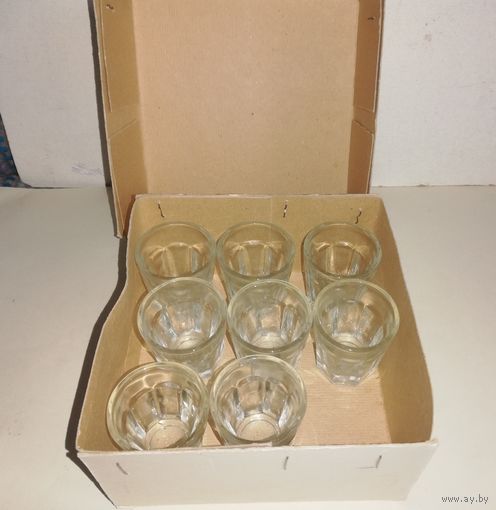 Набор стопок 0.35 мл, клеймо, САЗ, СССР