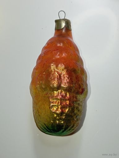 Ёлочная игрушка  - Избушка . СССР  .