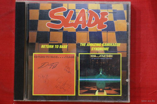 Slade - Return To Base / The Amazing Kamikaze Syndrome (1998, CD)