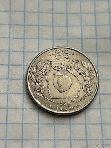 Квотер 1999 года. Джоржия