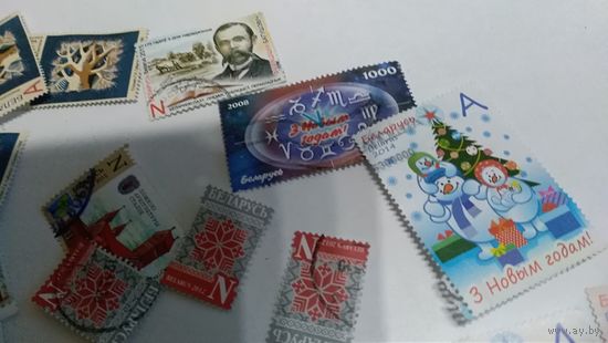 Набор марок Беларуси