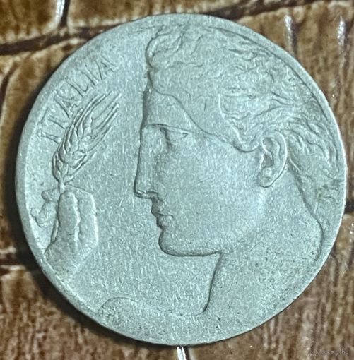 Монета 20 чентезимо 1911 год. Италия. Король Виктор Эммануил III