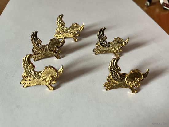 Знак, значок корпорации Тяньши Небесный лев Цена за 1