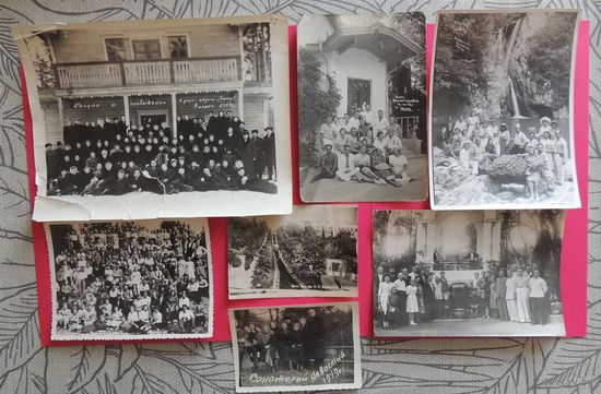 Фото "Санатории", 1940-1960-е гг., 7 шт.